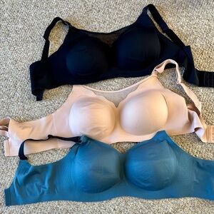 Set of 3 Momcozy Nursing Bras Large Plus